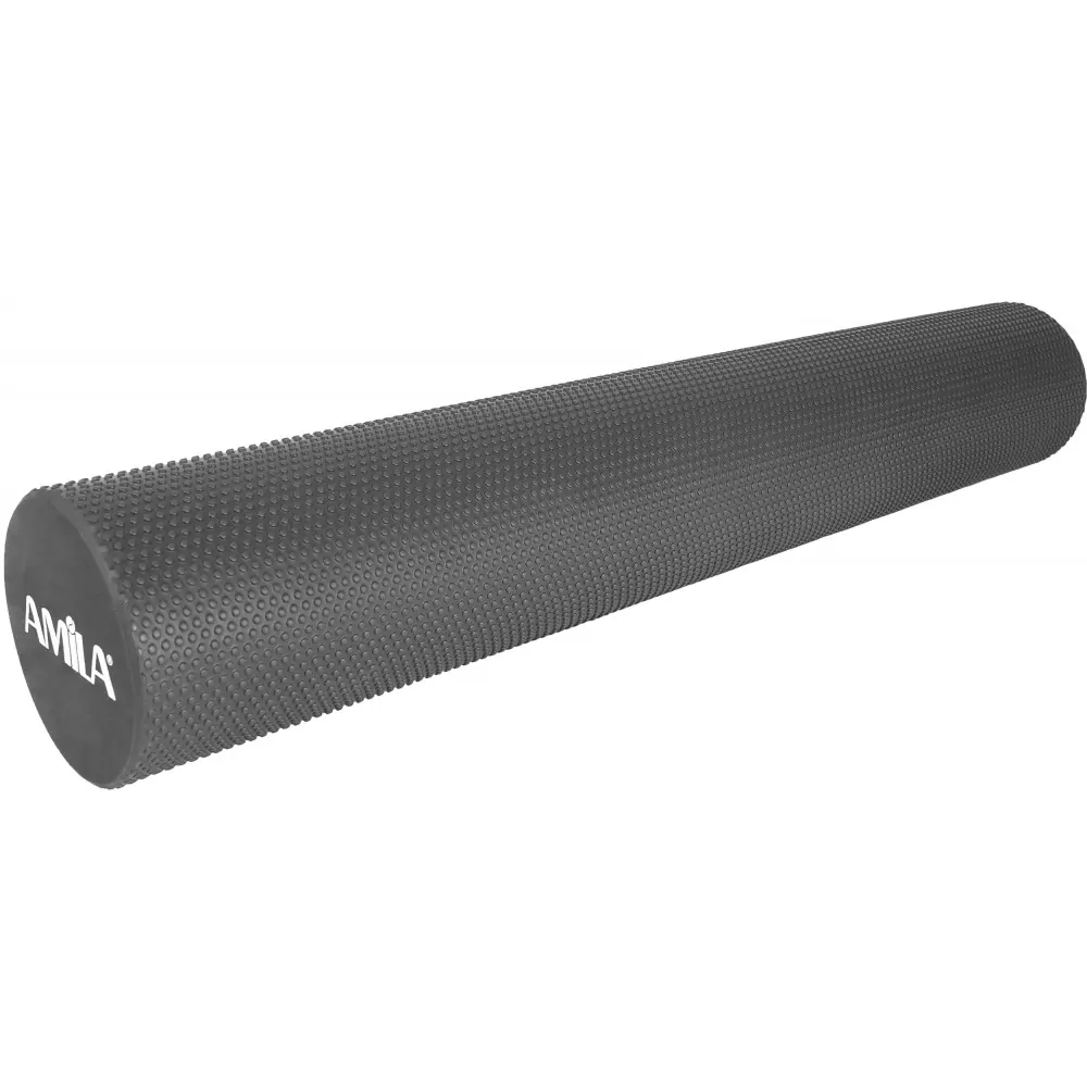 AMILA Foam Roller PRO Μαύρο - 15x90cm AMILA Foam Roller PRO Μαύρο - 15x90cm