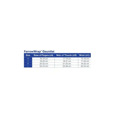 Jobst Farrow wrap Hand Gauntlet LITE - Ρυθμιζόμενο γάντι συμπίεσης