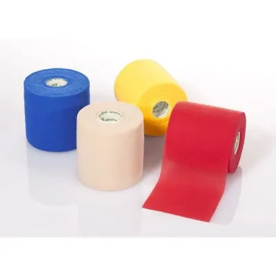 Haftelast Latexfree Yellow 8cm x 20m| Κολλητικός επίδεσμος περίδεσης