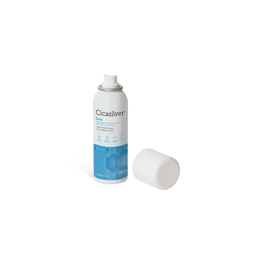 Cicasilver | Δραστικό Spray 125ml για πληγές & κατακλίσεις | Healthaction Cicasilver | Δραστικό Spray 125ml για πληγές & κατακλίσεις | Healthaction