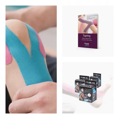 Tape Κάντο μόνος σου book+ 3 kinematic tapes - Super Deal