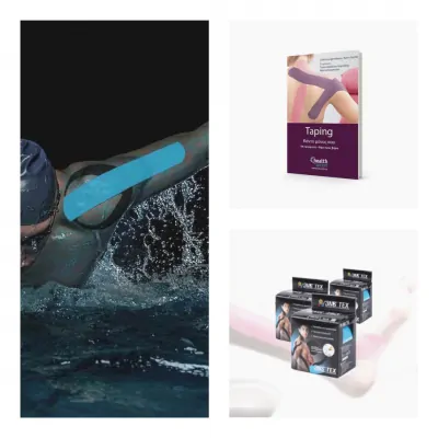 Tape Κάντο μόνος σου book+ 3 kinematic tapes - Super Deal