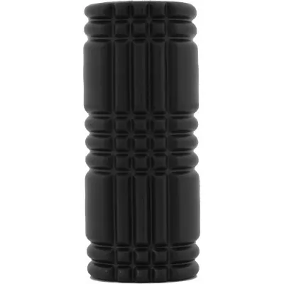 Foam Roller eva 14x33cm black/lime - HEALTHACTION