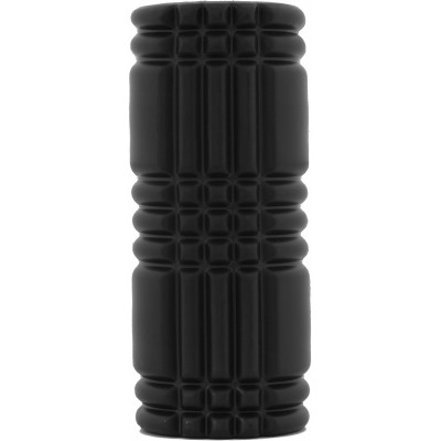 Foam Roller eva 14x33cm black/lime - HEALTHACTION